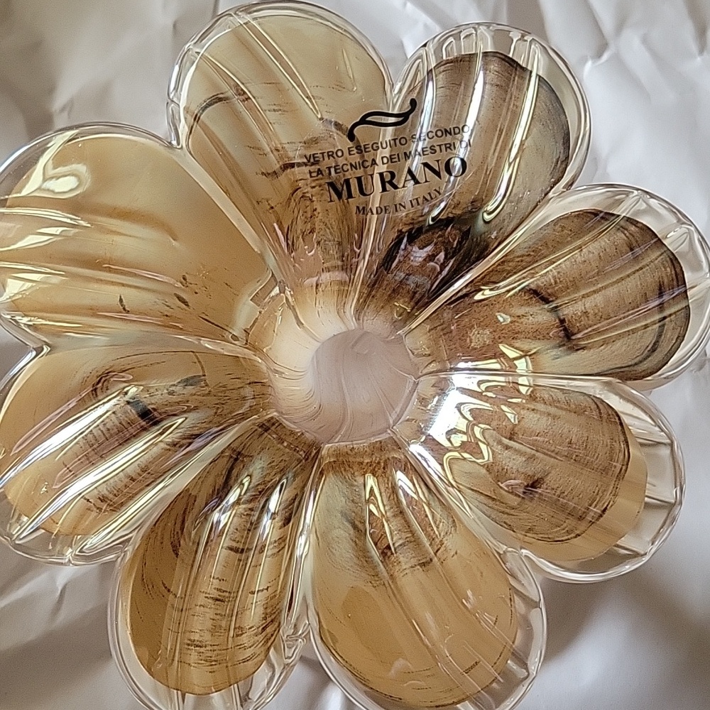 Hand Blown Bud Vasel Floral Design